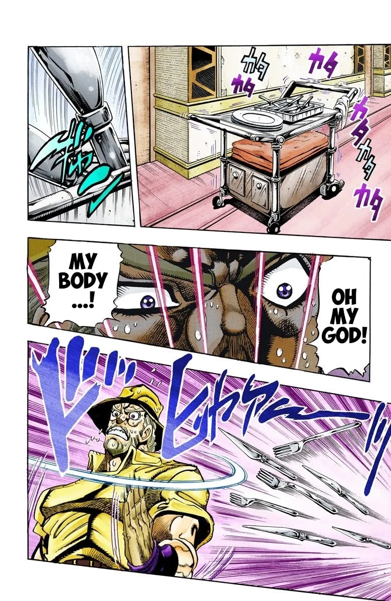 JoJo no Kimyou na Bouken Part 3: Stardust Crusaders Colored Manga, chapter 87, page 12