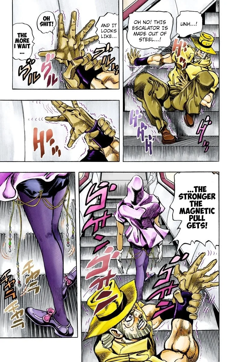 JoJo no Kimyou na Bouken Part 3: Stardust Crusaders Colored Manga, chapter 87, page 15