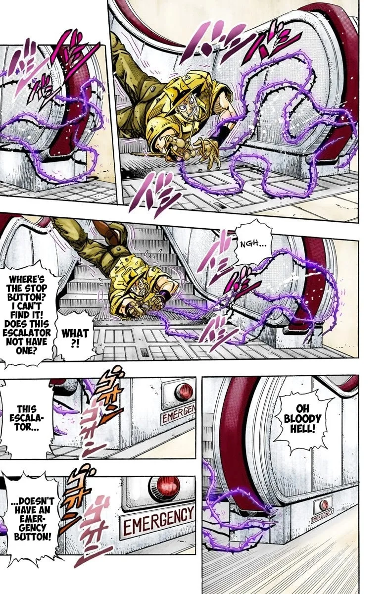 JoJo no Kimyou na Bouken Part 3: Stardust Crusaders Colored Manga, chapter 88, page 3