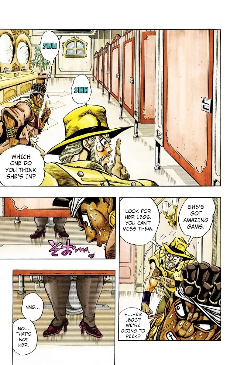 JoJo no Kimyou na Bouken Part 3: Stardust Crusaders Colored Manga, chapter 88, page 11