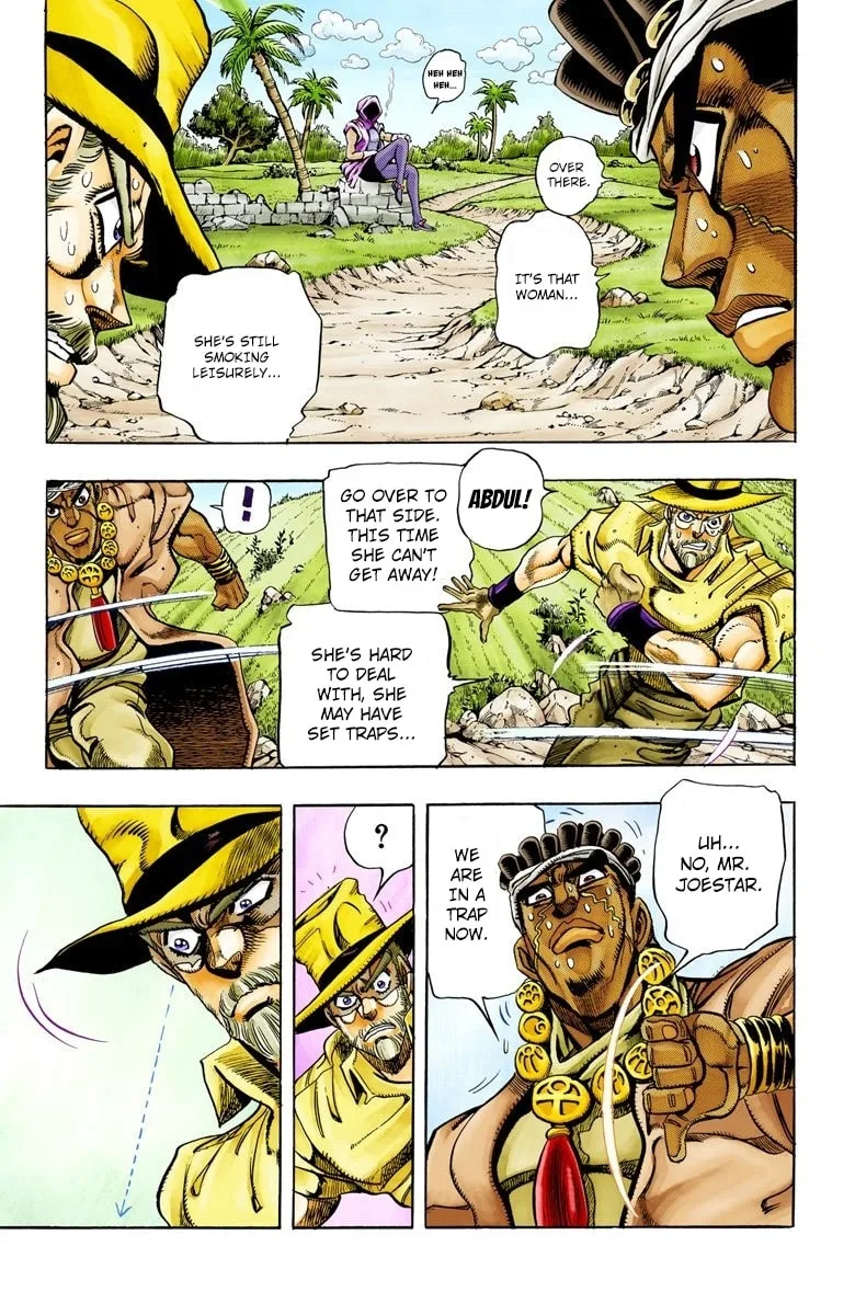 JoJo no Kimyou na Bouken Part 3: Stardust Crusaders Colored Manga, chapter 89, page 12