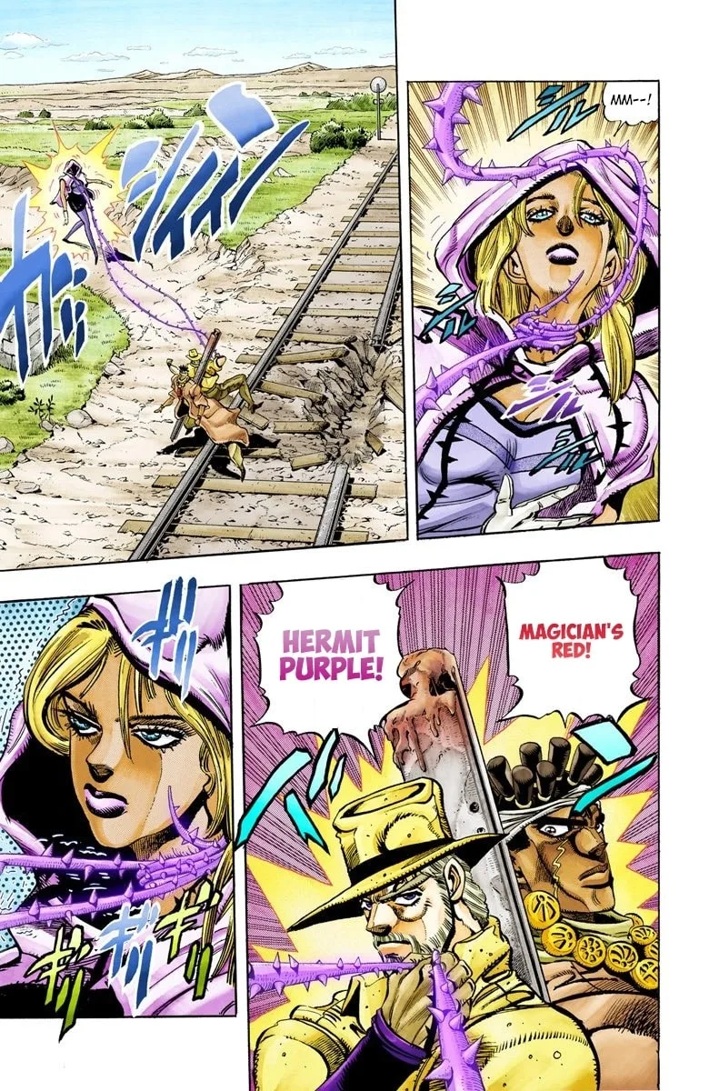 JoJo no Kimyou na Bouken Part 3: Stardust Crusaders Colored Manga, chapter 90, page 3