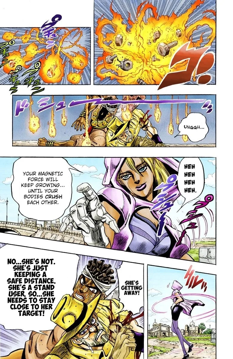 JoJo no Kimyou na Bouken Part 3: Stardust Crusaders Colored Manga, chapter 90, page 7