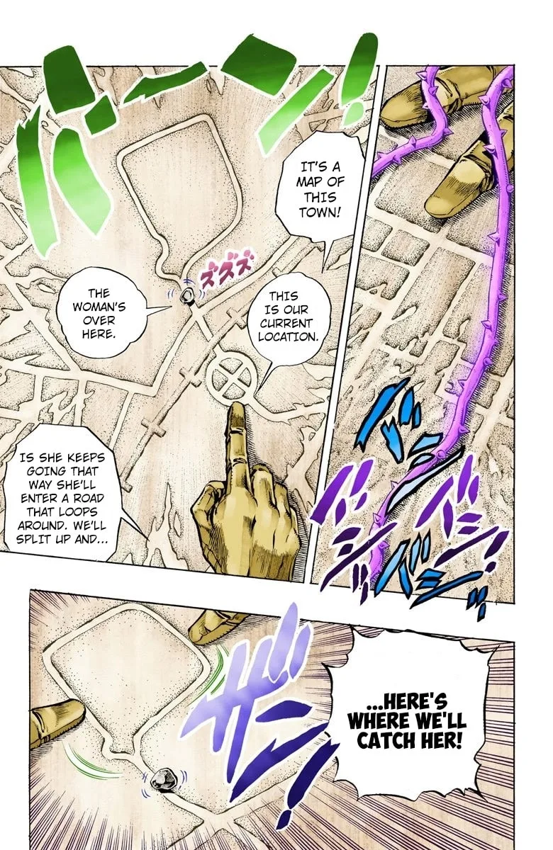 JoJo no Kimyou na Bouken Part 3: Stardust Crusaders Colored Manga, chapter 90, page 9
