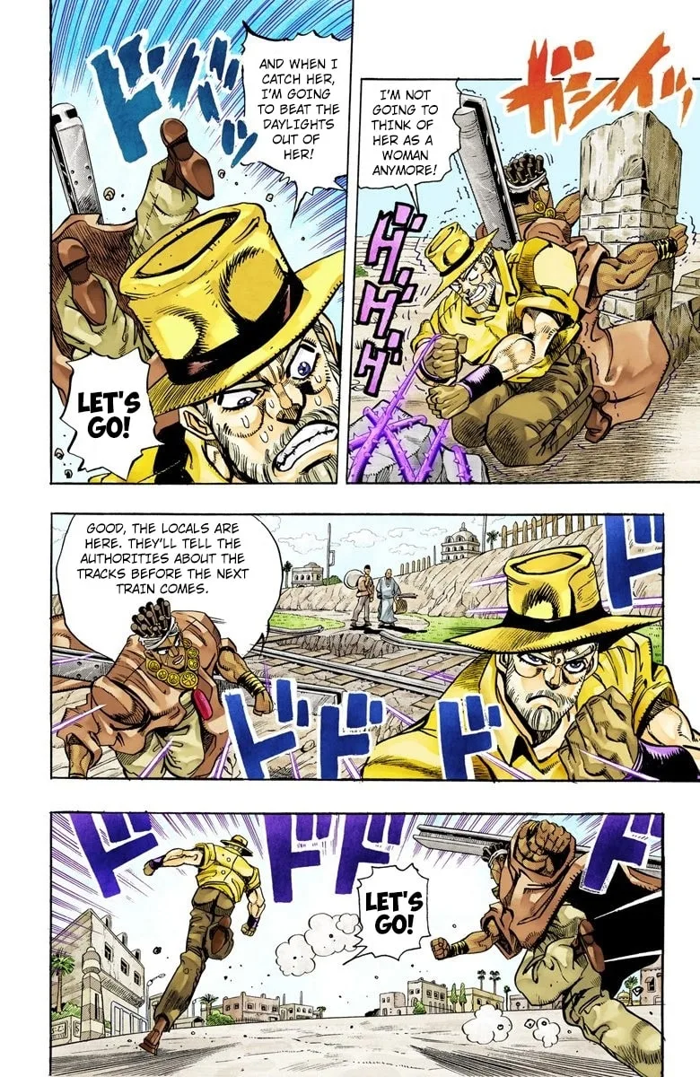 JoJo no Kimyou na Bouken Part 3: Stardust Crusaders Colored Manga, chapter 90, page 10