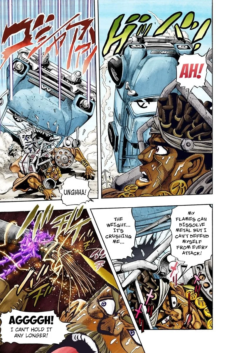 JoJo no Kimyou na Bouken Part 3: Stardust Crusaders Colored Manga, chapter 91, page 6