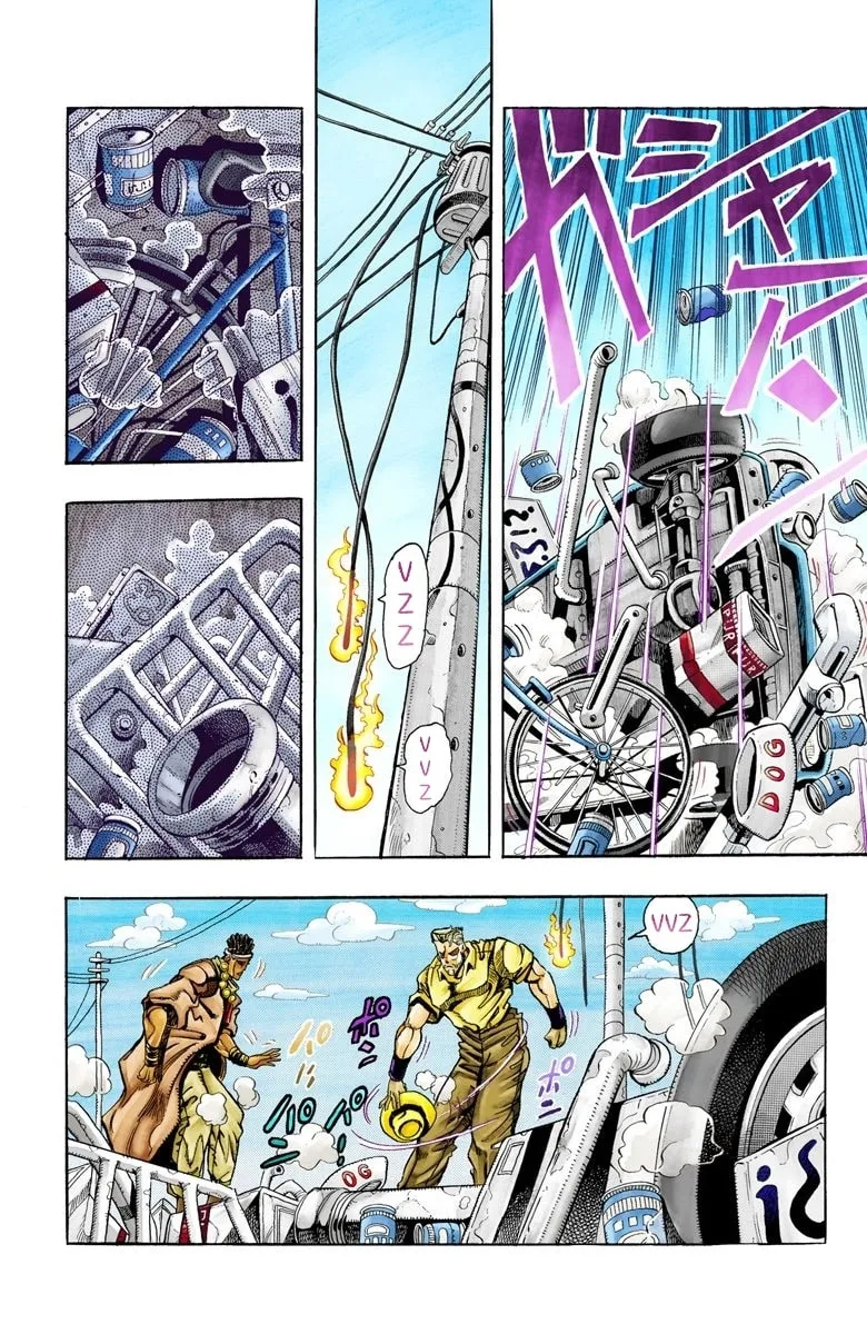 JoJo no Kimyou na Bouken Part 3: Stardust Crusaders Colored Manga, chapter 91, page 10