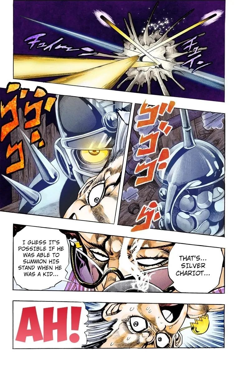 JoJo no Kimyou na Bouken Part 3: Stardust Crusaders Colored Manga, chapter 93, page 7