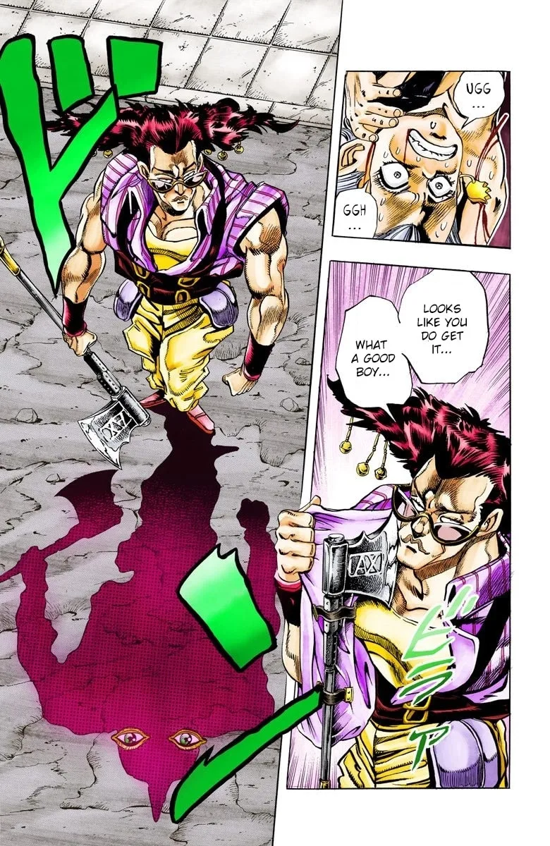 JoJo no Kimyou na Bouken Part 3: Stardust Crusaders Colored Manga, chapter 93, page 9