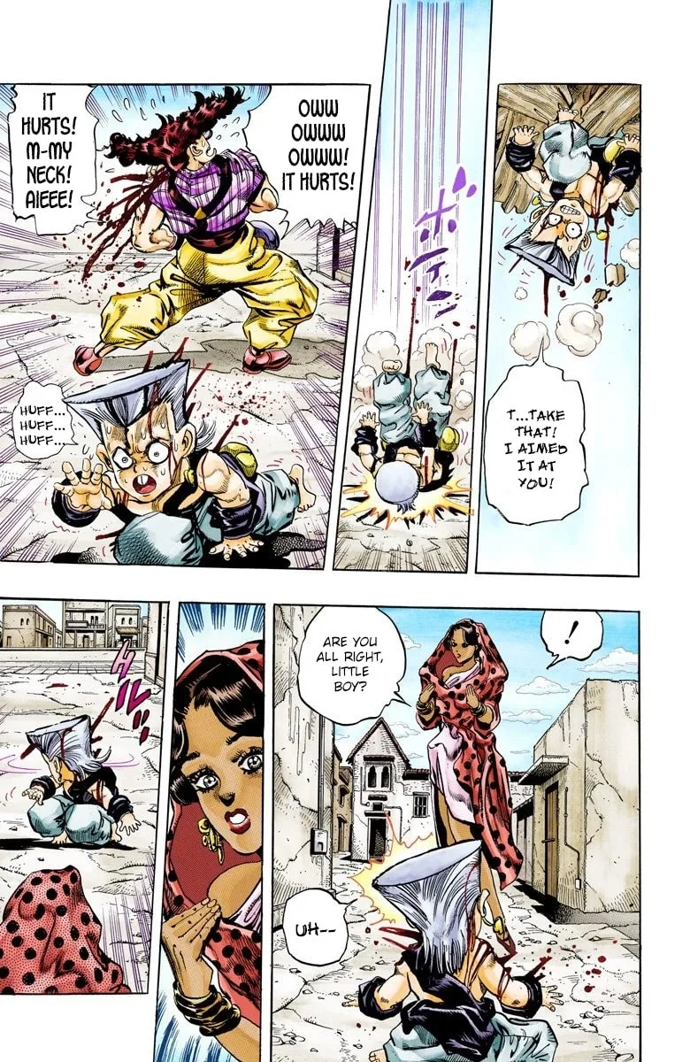 JoJo no Kimyou na Bouken Part 3: Stardust Crusaders Colored Manga, chapter 93, page 13