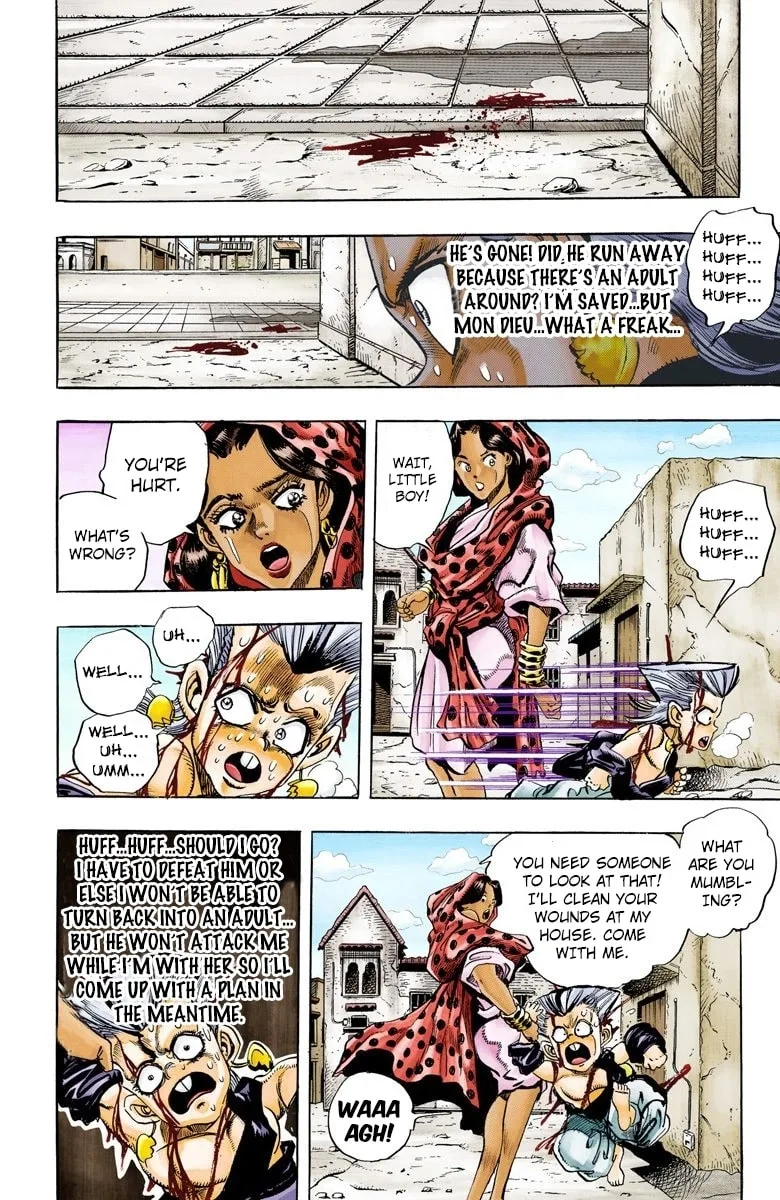 JoJo no Kimyou na Bouken Part 3: Stardust Crusaders Colored Manga, chapter 93, page 14