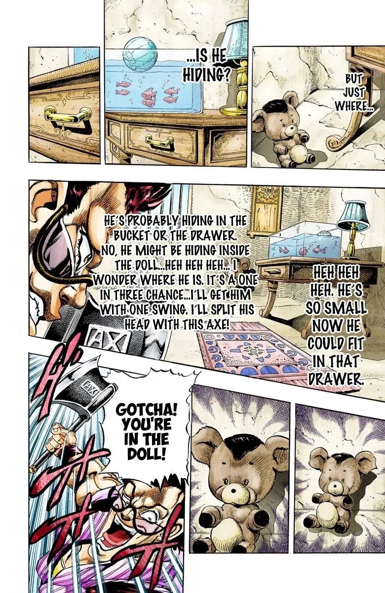 JoJo no Kimyou na Bouken Part 3: Stardust Crusaders Colored Manga, chapter 95, page 12