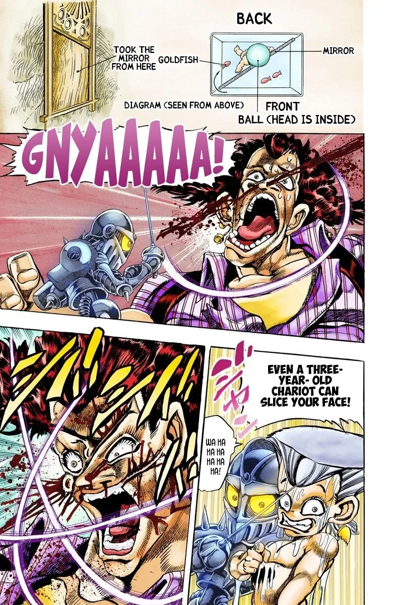 JoJo no Kimyou na Bouken Part 3: Stardust Crusaders Colored Manga, chapter 95, page 19