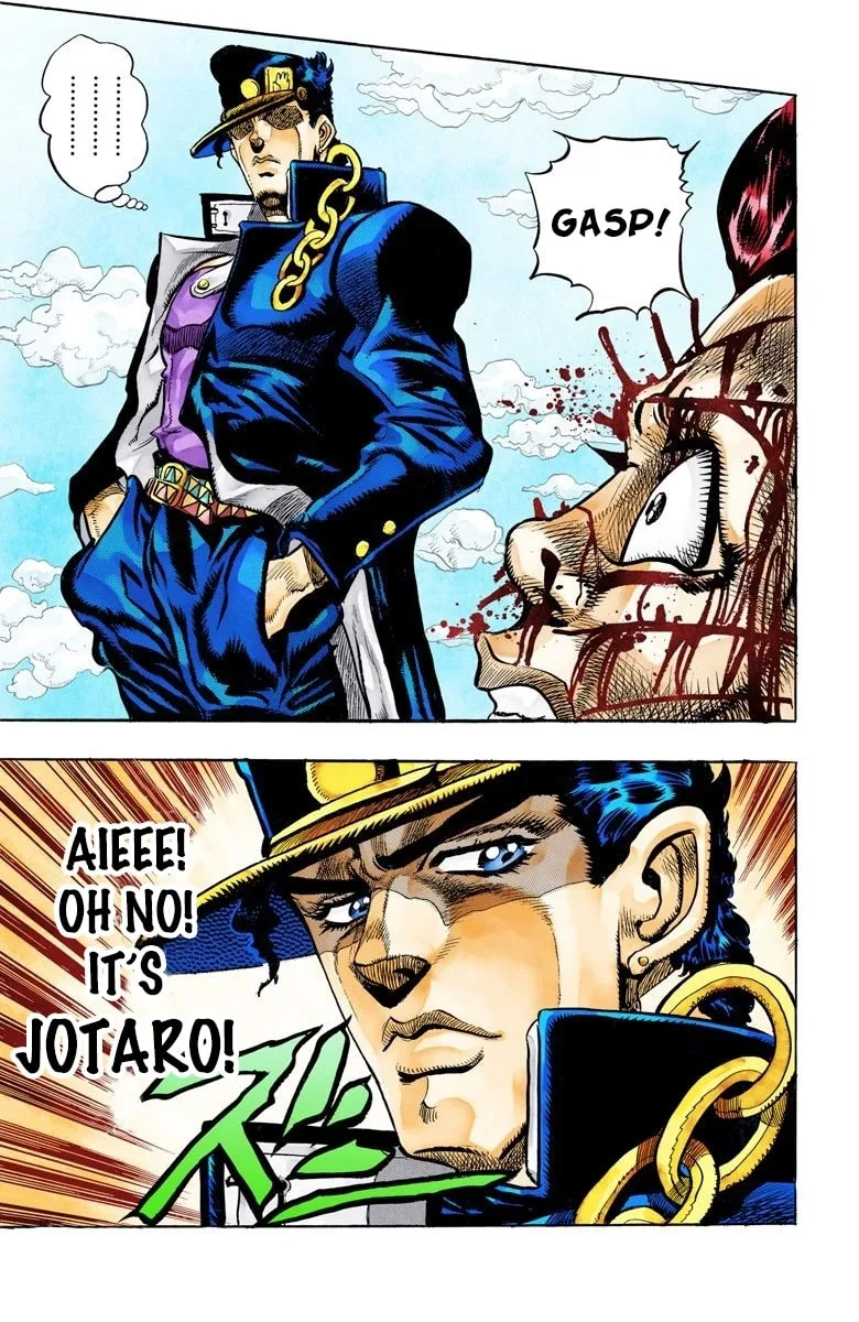 JoJo no Kimyou na Bouken Part 3: Stardust Crusaders Colored Manga, chapter 95, page 21