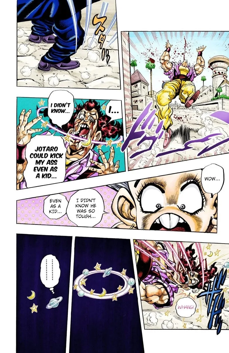 JoJo no Kimyou na Bouken Part 3: Stardust Crusaders Colored Manga, chapter 96, page 10