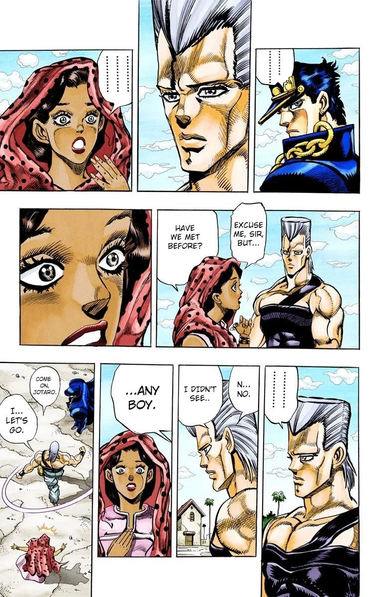 JoJo no Kimyou na Bouken Part 3: Stardust Crusaders Colored Manga, chapter 96, page 17
