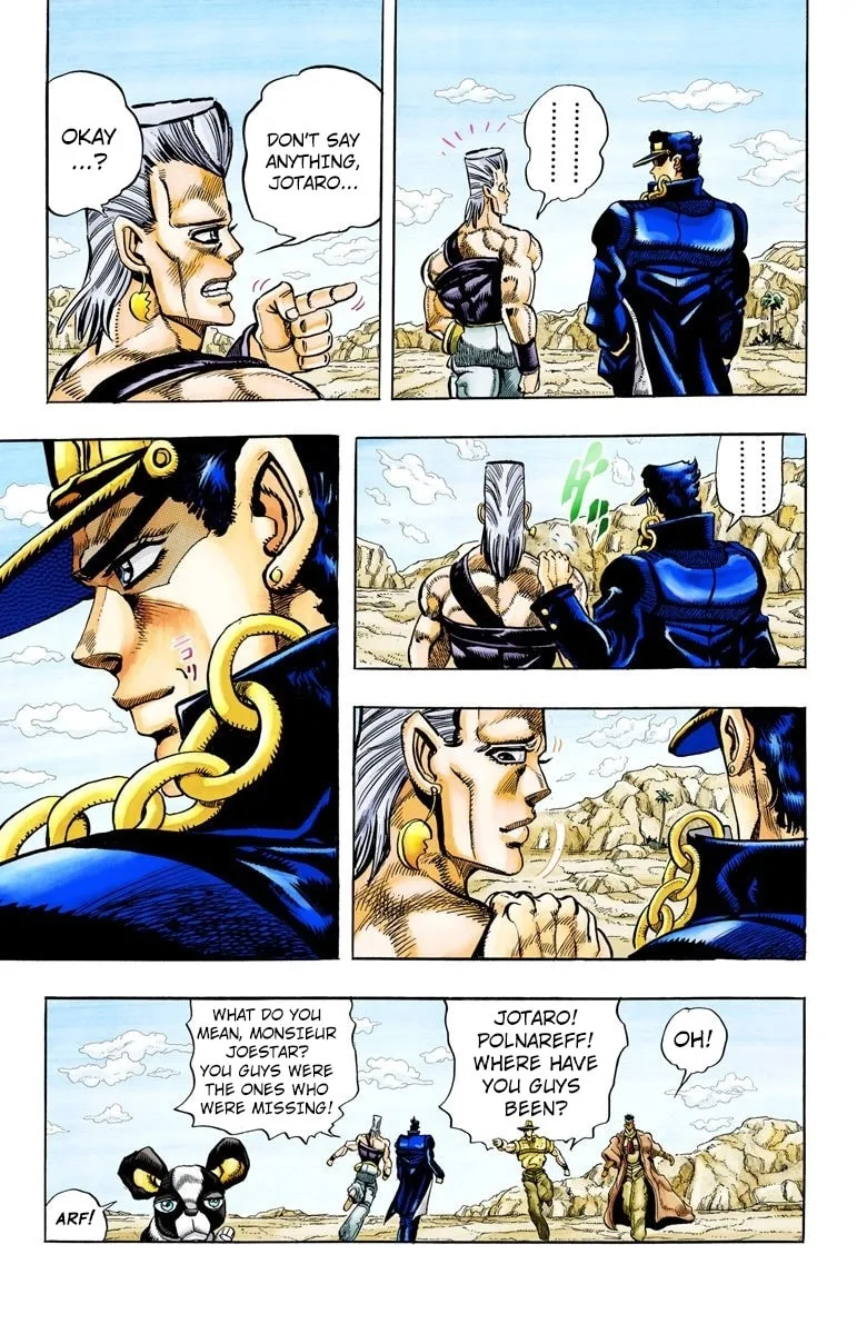 JoJo no Kimyou na Bouken Part 3: Stardust Crusaders Colored Manga, chapter 96, page 19