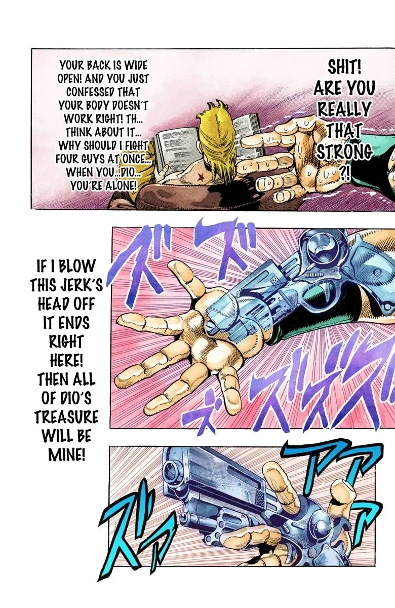 JoJo no Kimyou na Bouken Part 3: Stardust Crusaders Colored Manga, chapter 97, page 12