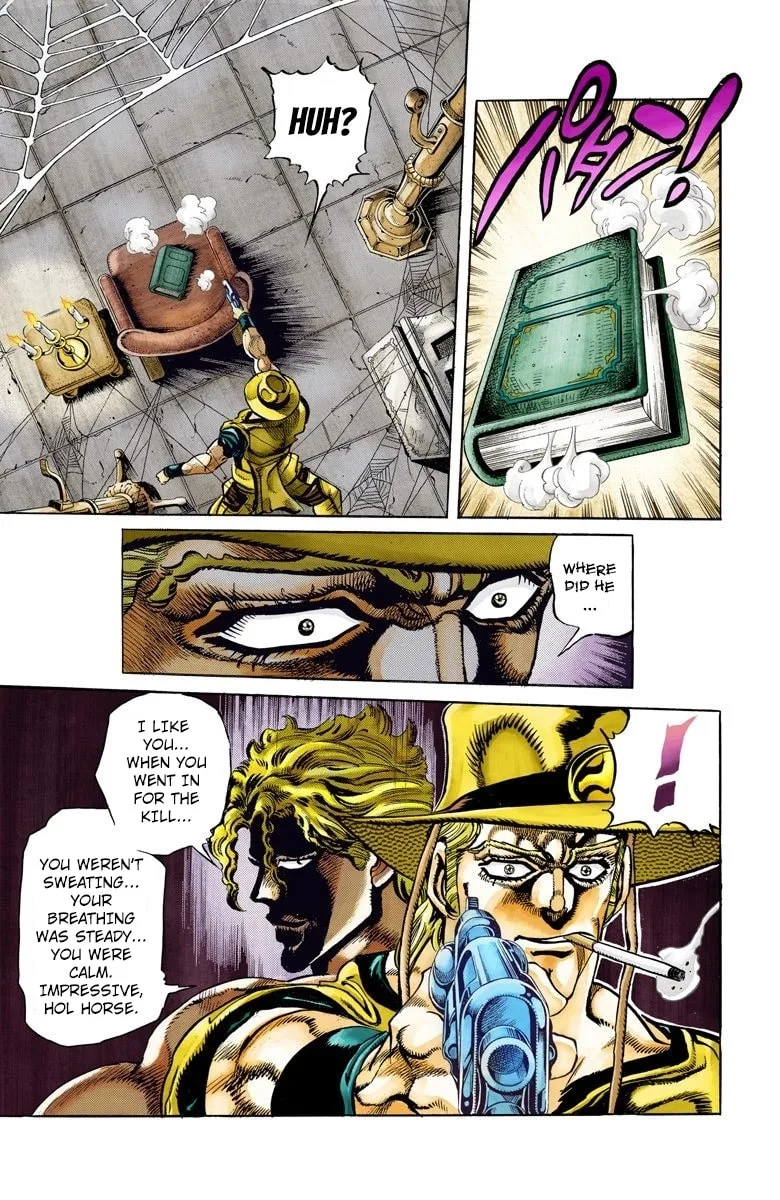 JoJo no Kimyou na Bouken Part 3: Stardust Crusaders Colored Manga, chapter 97, page 15