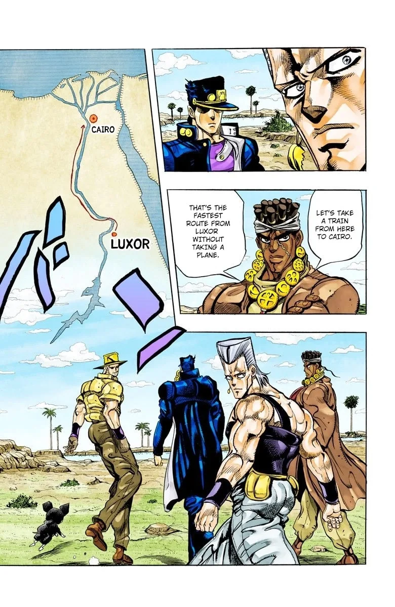 JoJo no Kimyou na Bouken Part 3: Stardust Crusaders Colored Manga, chapter 97, page 19