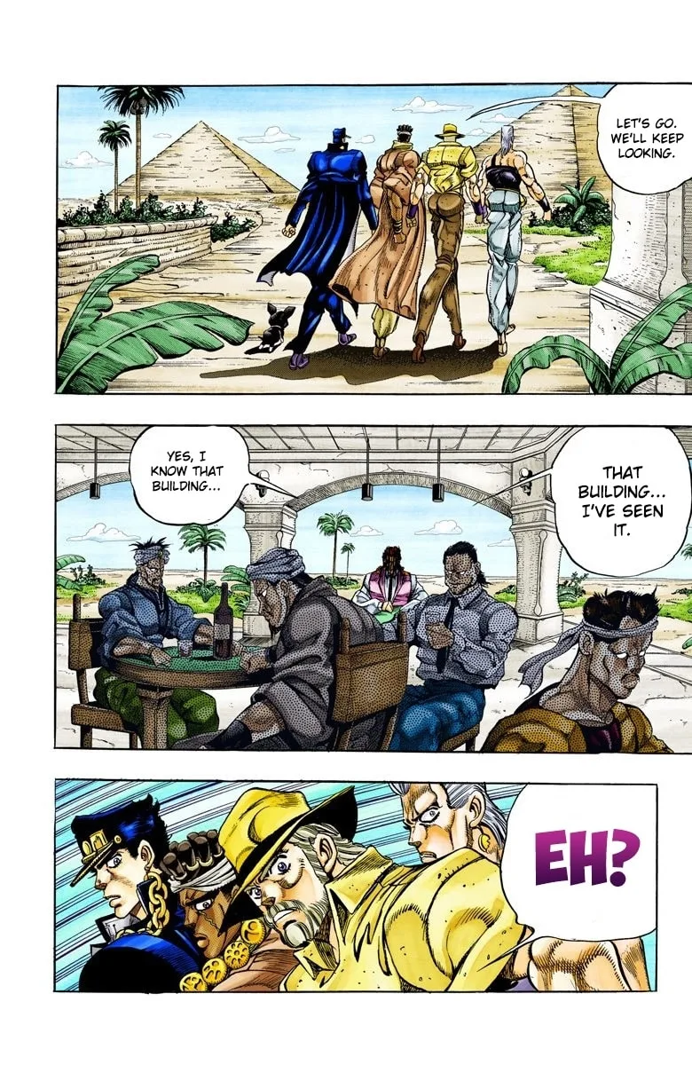 JoJo no Kimyou na Bouken Part 3: Stardust Crusaders Colored Manga, chapter 98, page 7