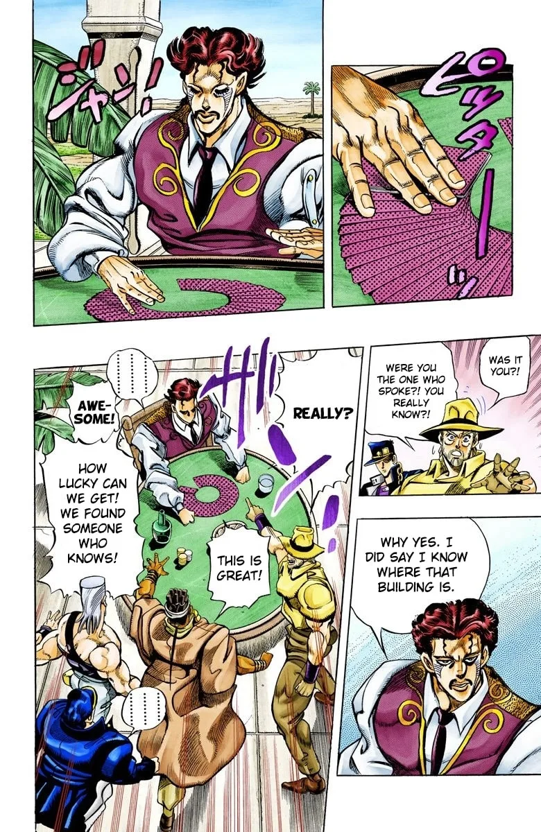 JoJo no Kimyou na Bouken Part 3: Stardust Crusaders Colored Manga, chapter 98, page 9
