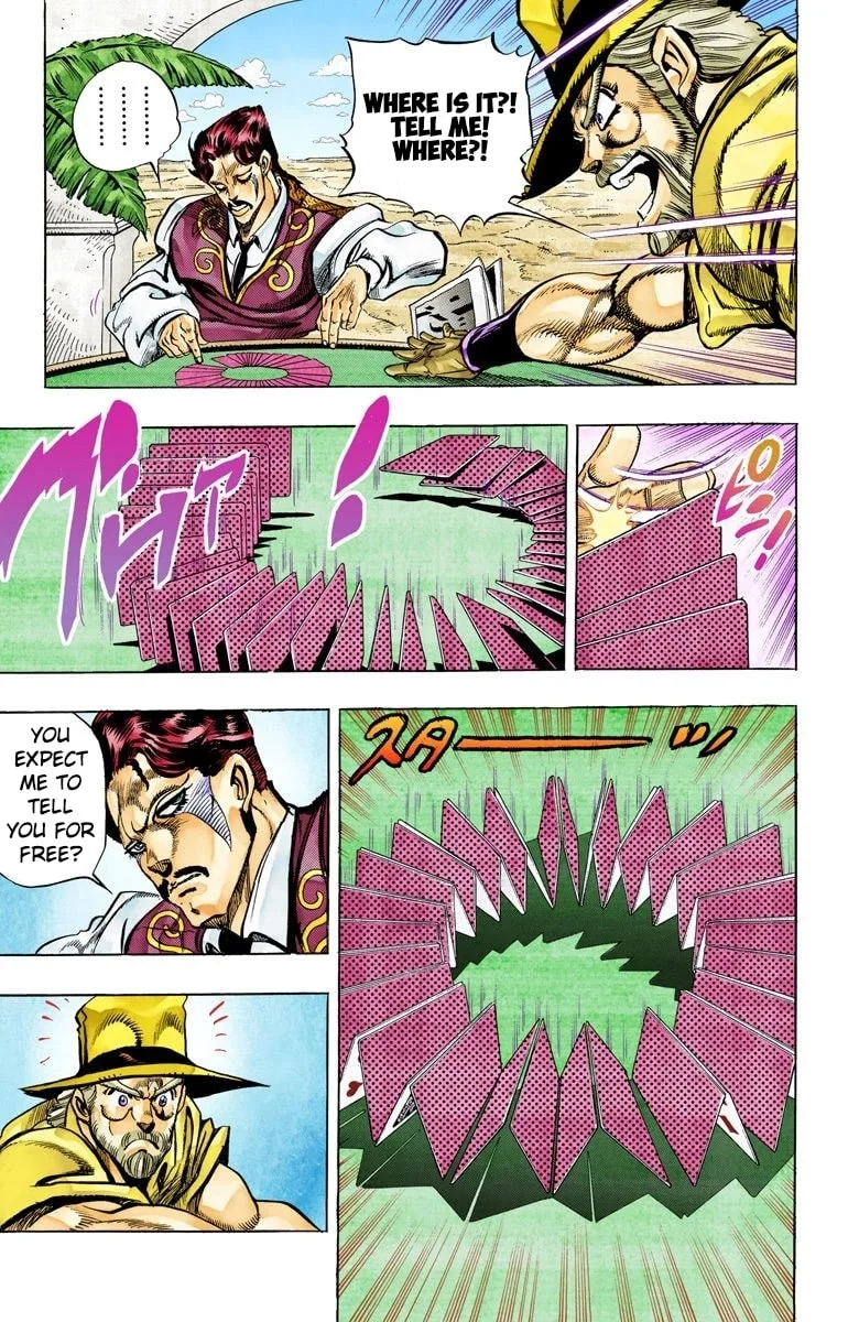 JoJo no Kimyou na Bouken Part 3: Stardust Crusaders Colored Manga, chapter 98, page 10