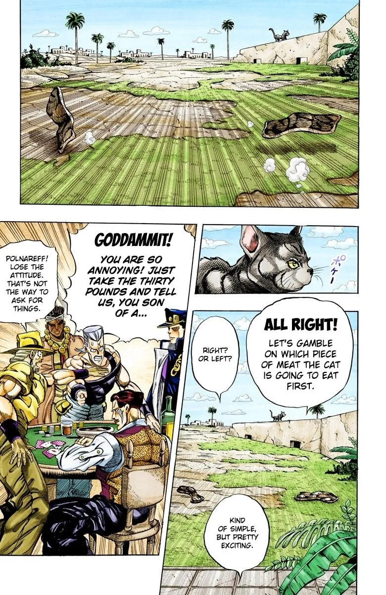 JoJo no Kimyou na Bouken Part 3: Stardust Crusaders Colored Manga, chapter 98, page 14