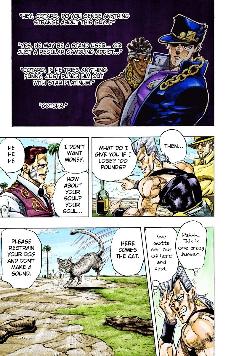 JoJo no Kimyou na Bouken Part 3: Stardust Crusaders Colored Manga, chapter 98, page 16
