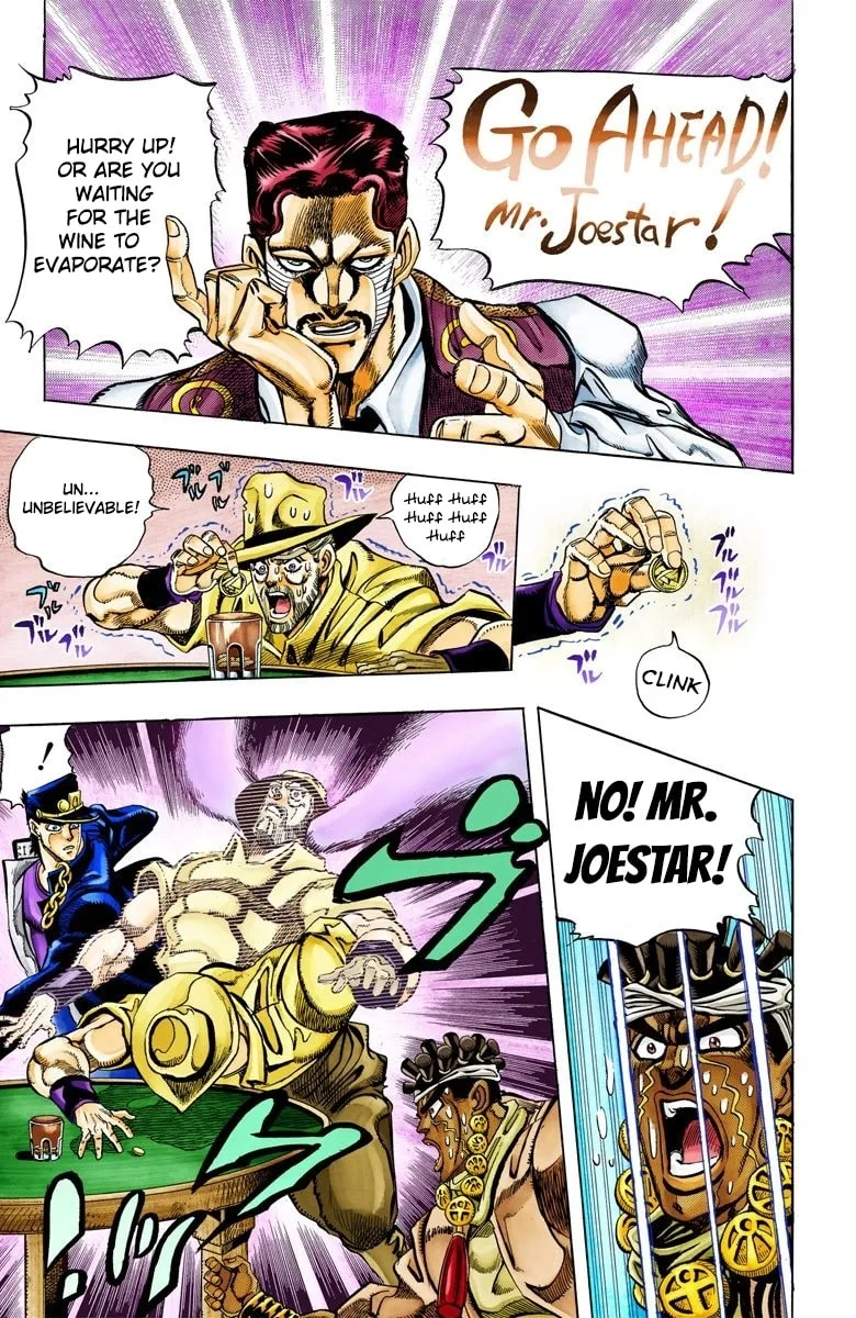 JoJo no Kimyou na Bouken Part 3: Stardust Crusaders Colored Manga, chapter 100, page 7