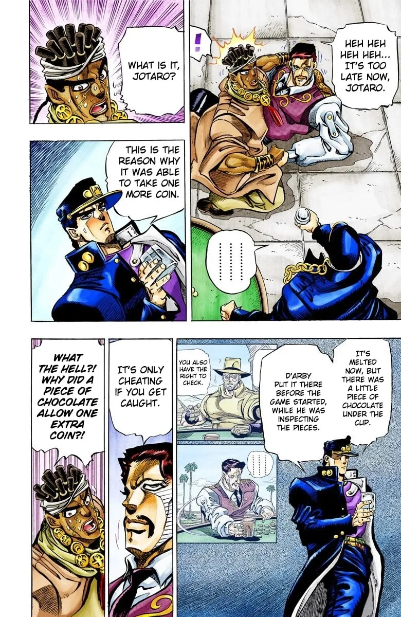 JoJo no Kimyou na Bouken Part 3: Stardust Crusaders Colored Manga, chapter 100, page 14