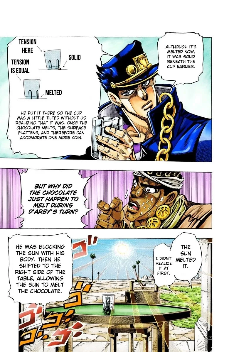 JoJo no Kimyou na Bouken Part 3: Stardust Crusaders Colored Manga, chapter 100, page 15