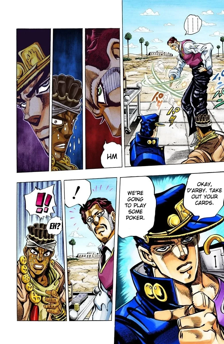 JoJo no Kimyou na Bouken Part 3: Stardust Crusaders Colored Manga, chapter 100, page 16