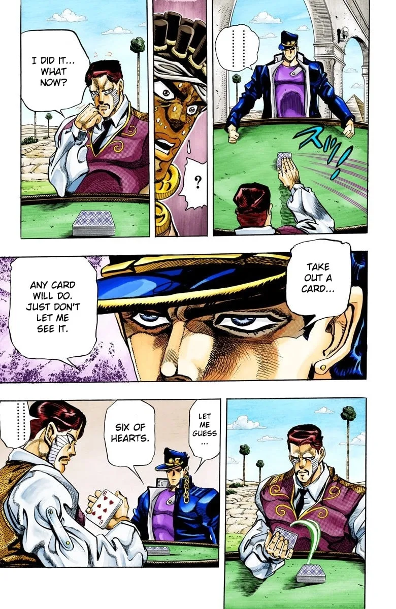 JoJo no Kimyou na Bouken Part 3: Stardust Crusaders Colored Manga, chapter 100, page 19