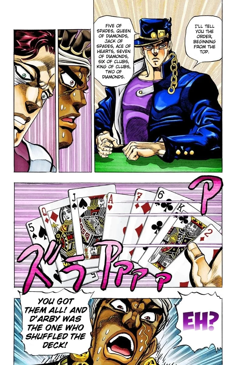 JoJo no Kimyou na Bouken Part 3: Stardust Crusaders Colored Manga, chapter 100, page 20