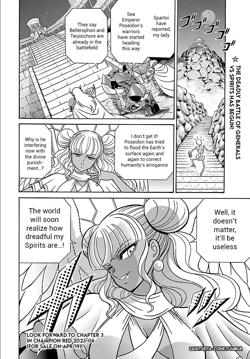 Saint Seiya: Kaiou Saiki RERISE OF POSEIDON, chapter 2, page 39