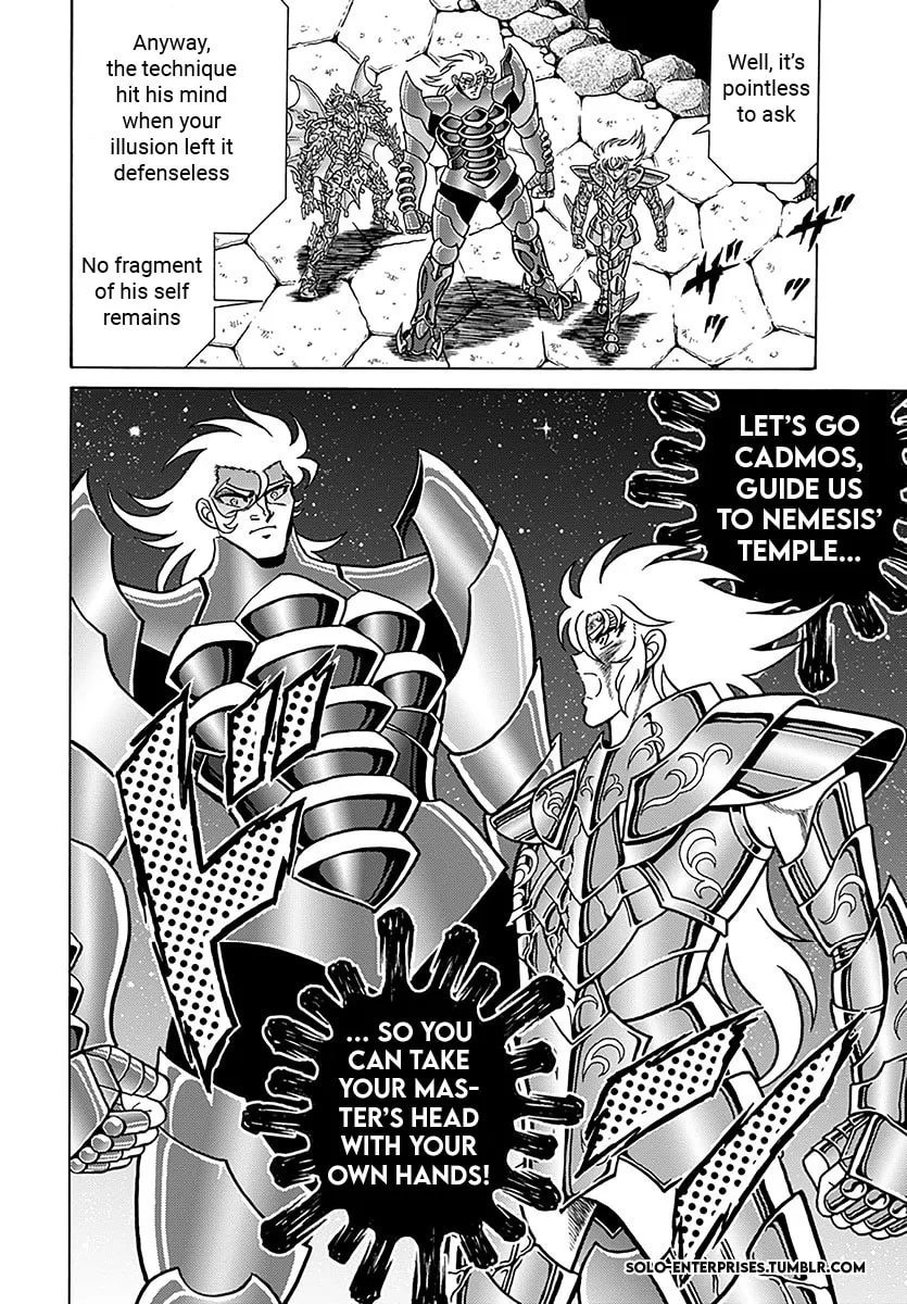 Saint Seiya: Kaiou Saiki RERISE OF POSEIDON, chapter 7, page 19