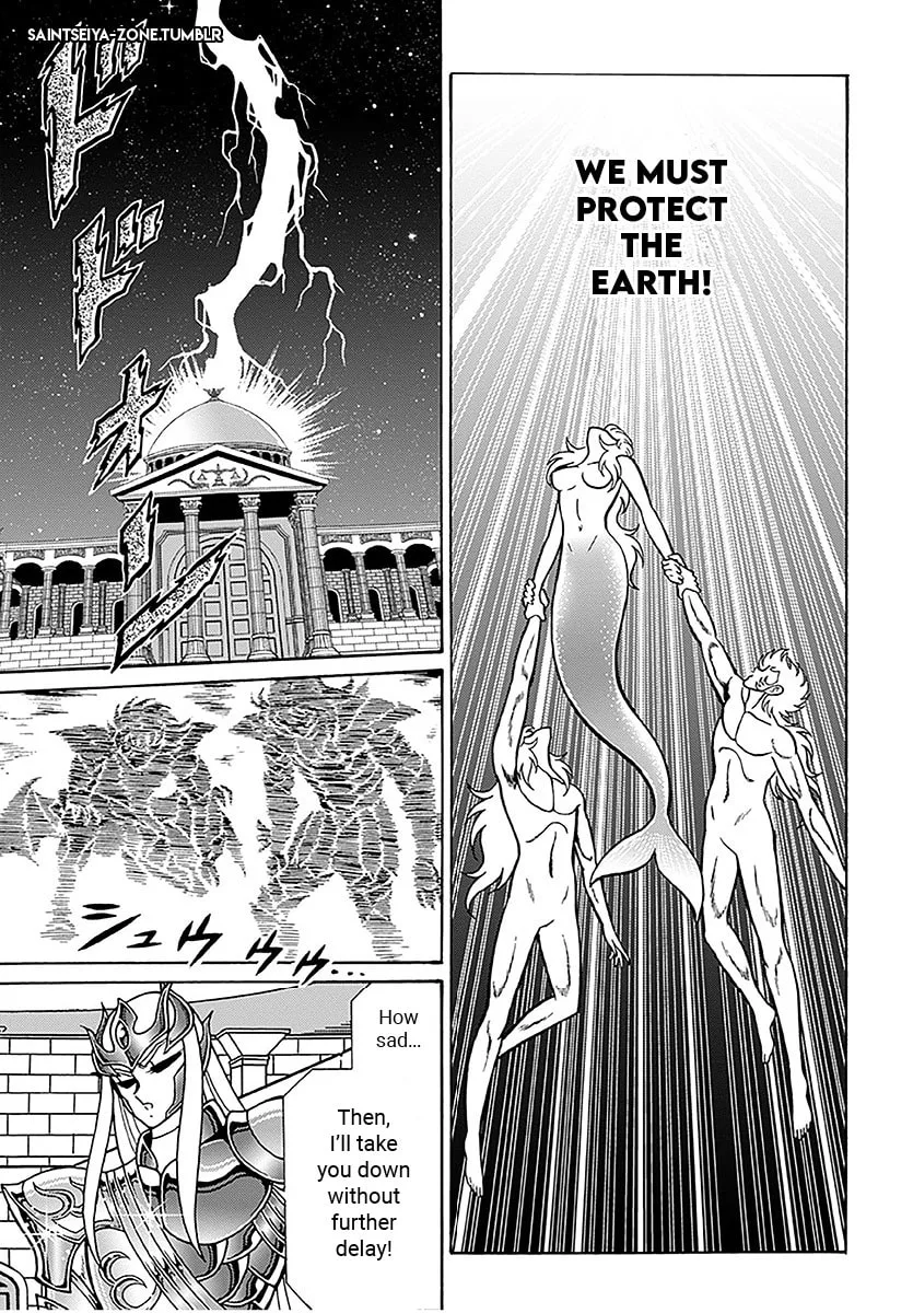 Saint Seiya: Kaiou Saiki RERISE OF POSEIDON, chapter 8, page 37