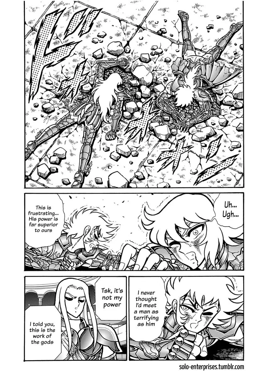 Saint Seiya: Kaiou Saiki RERISE OF POSEIDON, chapter 9, page 12