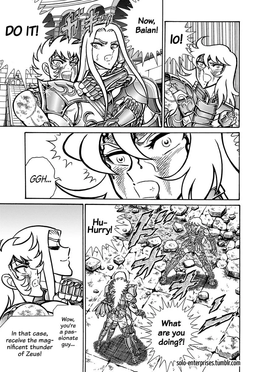 Saint Seiya: Kaiou Saiki RERISE OF POSEIDON, chapter 9, page 17