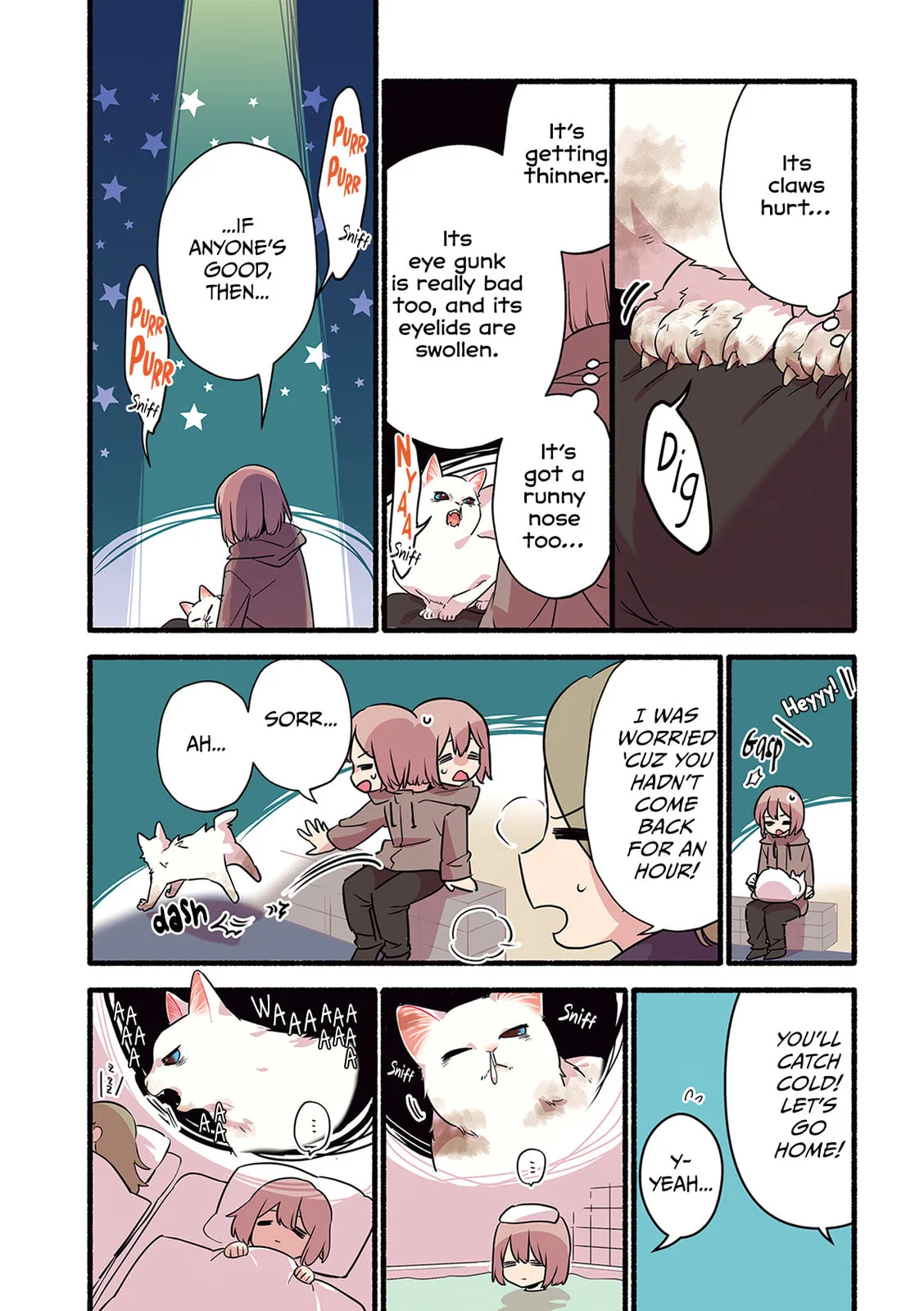 Miko, A White Cat That Wants To Be Loved, chapter 5, page 14