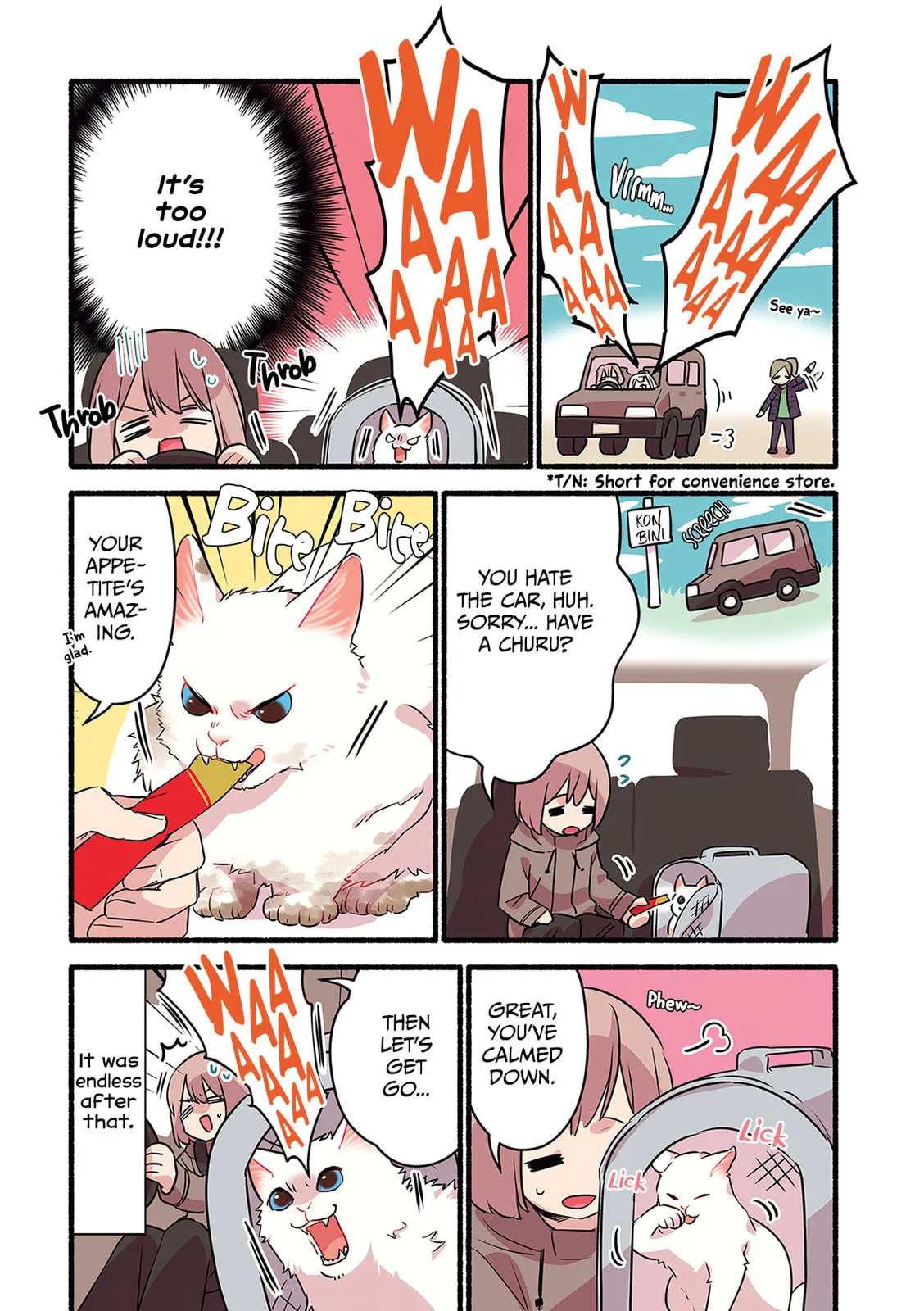 Miko, A White Cat That Wants To Be Loved, chapter 5, page 17
