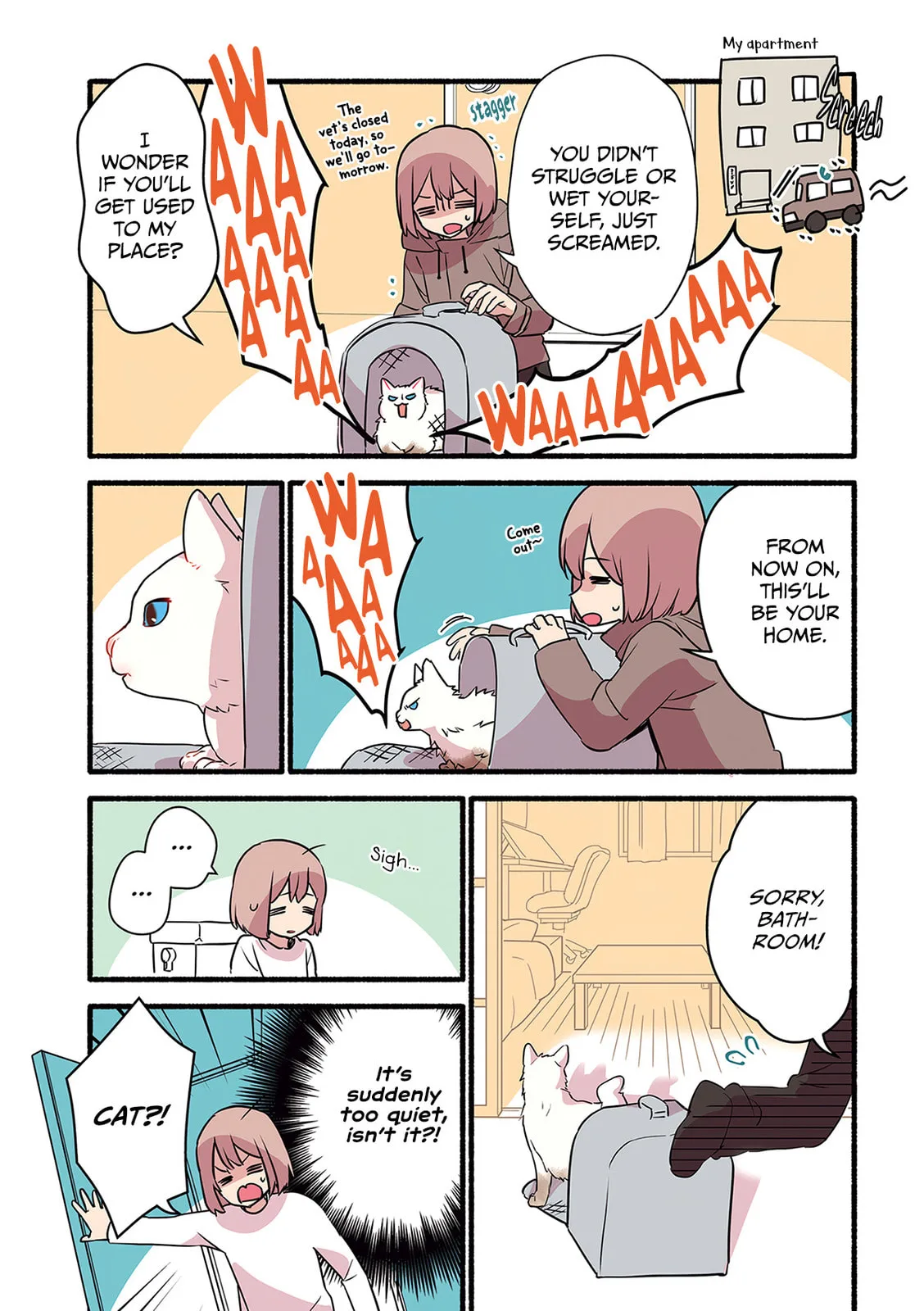 Miko, A White Cat That Wants To Be Loved, chapter 5, page 18