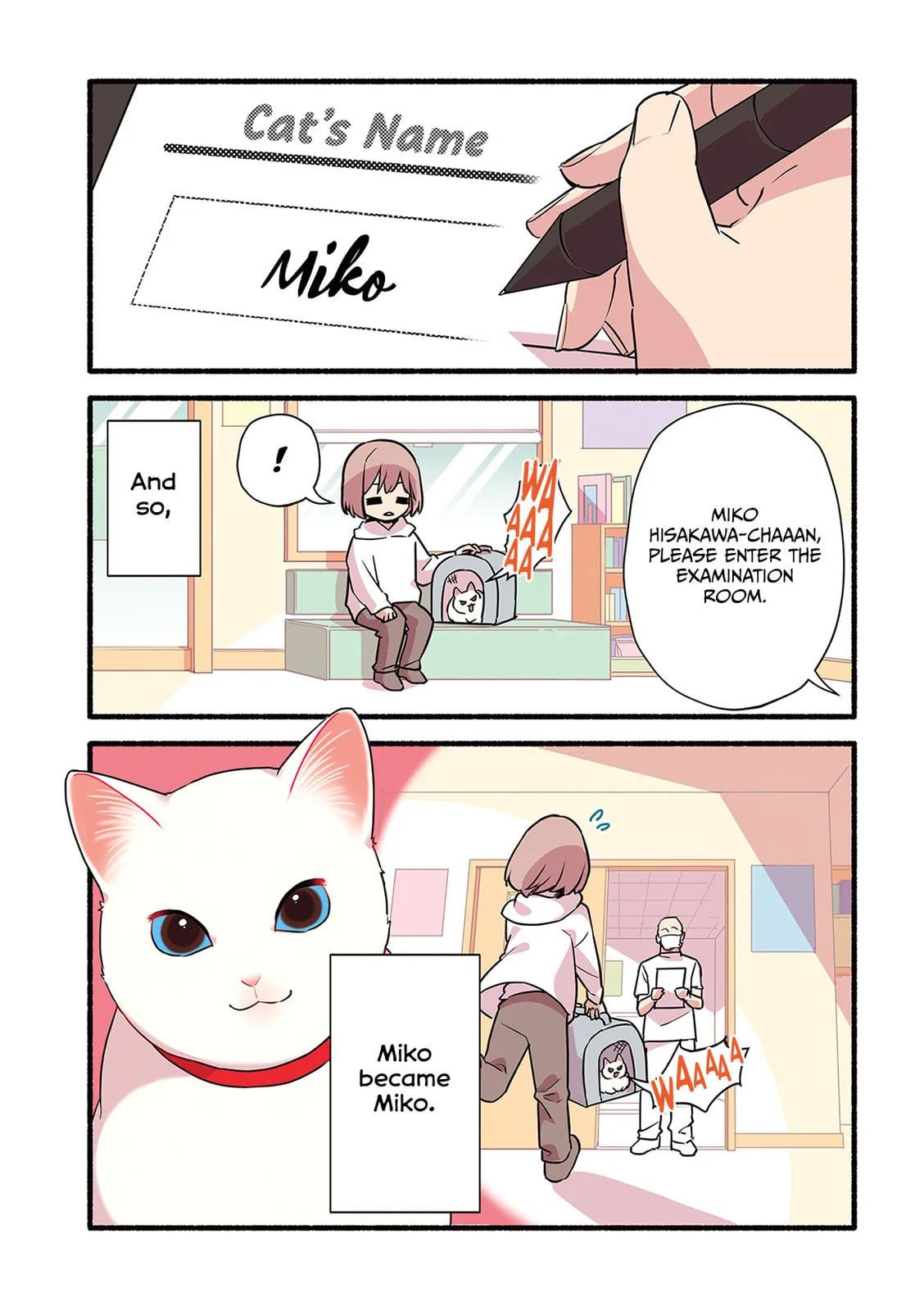 Miko, A White Cat That Wants To Be Loved, chapter 5, page 24