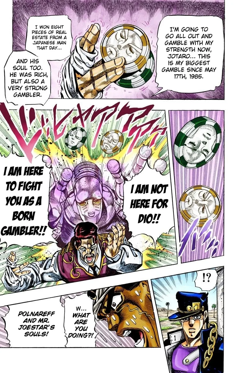 JoJo no Kimyou na Bouken Part 3: Stardust Crusaders Colored Manga, chapter 101, page 14