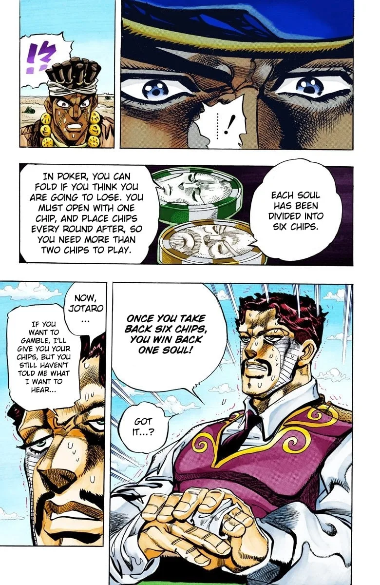 JoJo no Kimyou na Bouken Part 3: Stardust Crusaders Colored Manga, chapter 101, page 16