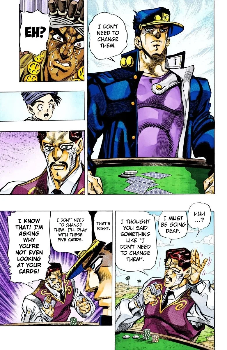 JoJo no Kimyou na Bouken Part 3: Stardust Crusaders Colored Manga, chapter 102, page 9