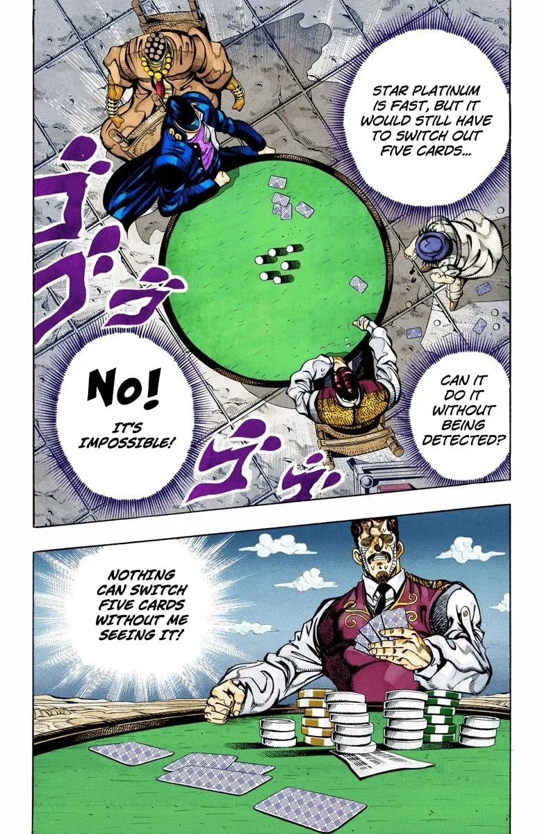 JoJo no Kimyou na Bouken Part 3: Stardust Crusaders Colored Manga, chapter 103, page 4