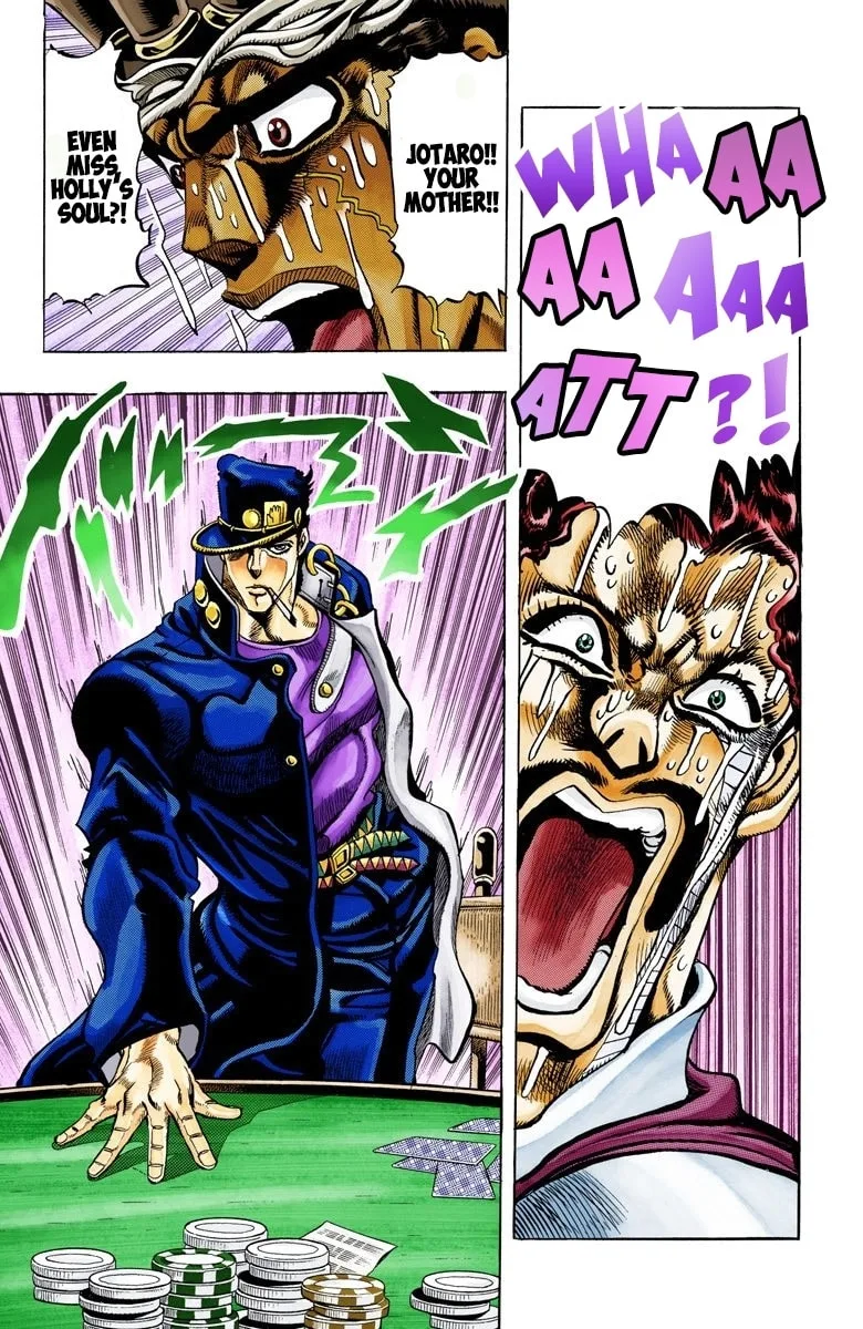 JoJo no Kimyou na Bouken Part 3: Stardust Crusaders Colored Manga, chapter 103, page 7