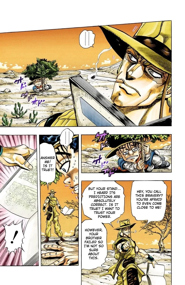 JoJo no Kimyou na Bouken Part 3: Stardust Crusaders Colored Manga, chapter 104, page 11